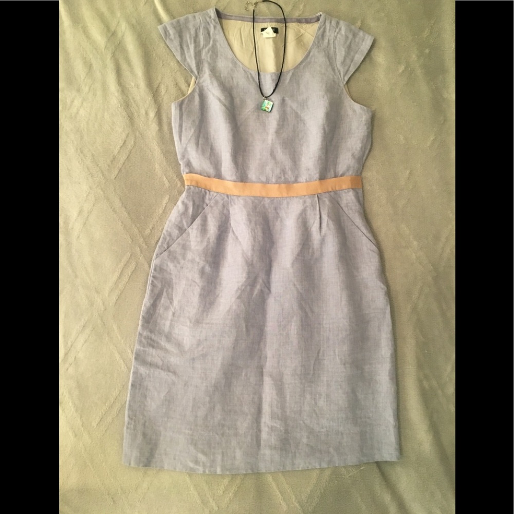 J Crew Light Blue Dress